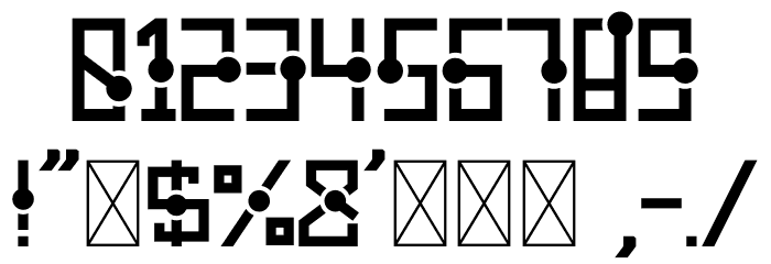 KUVAS Style Font OTHER CHARS