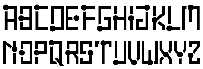 KUVAS Style Font LOWERCASE