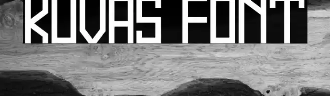 KUVAS Font examples