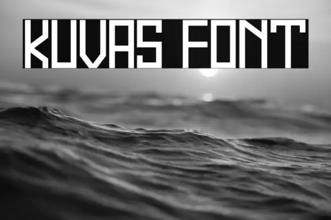 KUVAS Font examples