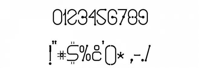 Kuasar Font OTHER CHARS