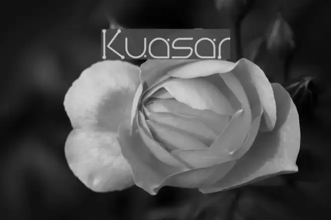 Kuasar Font examples