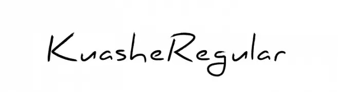 Kuashe Regular  Descarca Fonturi Gratis
