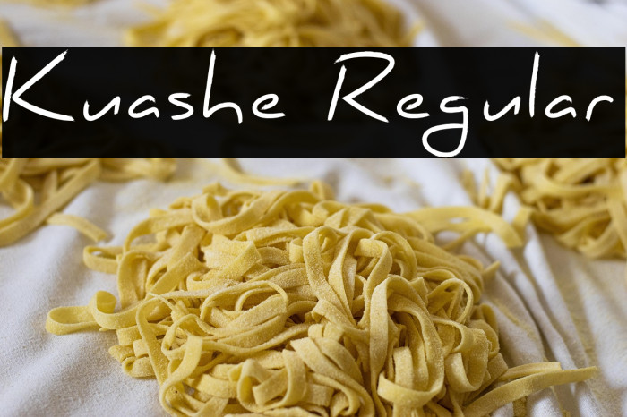 Kuashe Regular Example 2