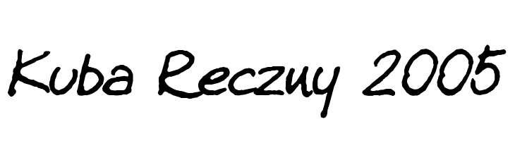 Kuba Reczny 2005 Fonte