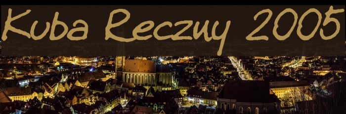 Kuba Reczny 2005 Font examples