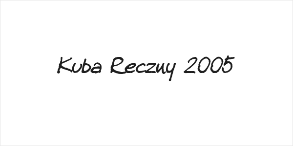 Kuba Reczny 2005 Logo