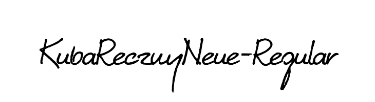 KubaRecznyNeue-Regular  नि: शुल्क फ़ॉन्ट्स डाउनलोड