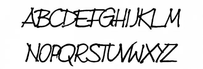 KubaRecznyNeue-Regular Font Litere mari