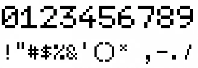 Kubasta Regular Font OTHER CHARS