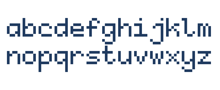 Kubasta Regular Lowercase