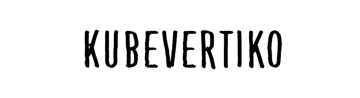 Kube Vertiko  フリーフォントのダウンロード