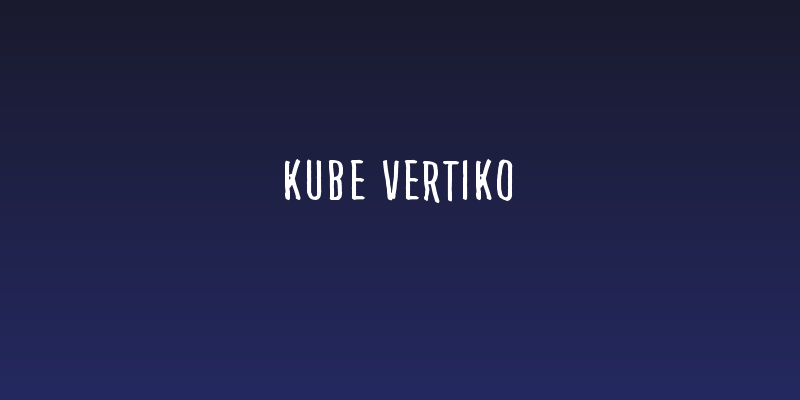 Kube Vertiko Social Header