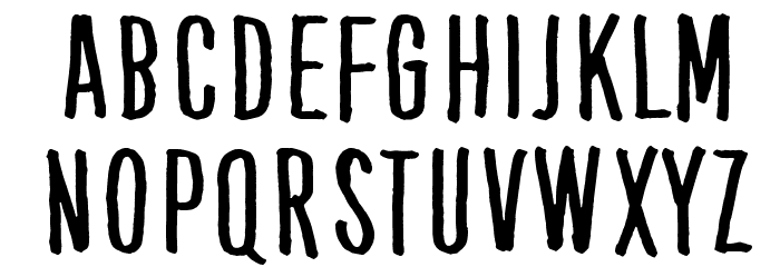 Kube Vertiko Font LOWERCASE