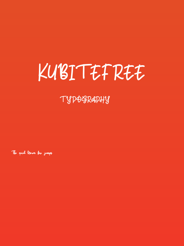 KubiteFREE Poster
