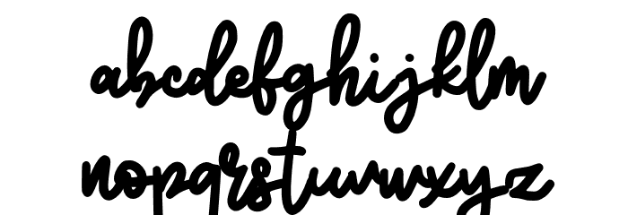 KubiteFREE Font LOWERCASE