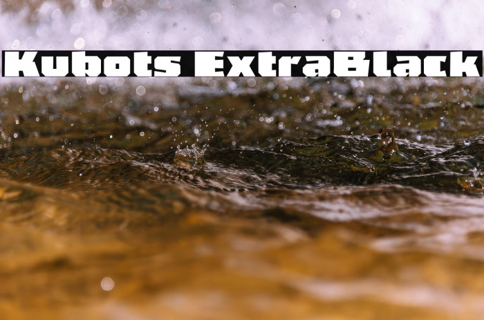 Kubots ExtraBlack Example 2