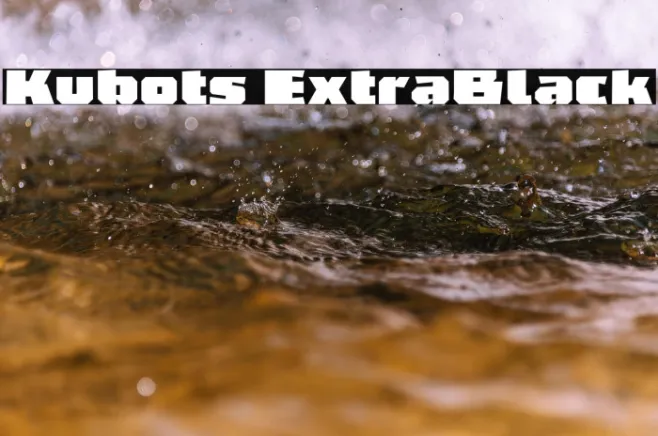 Kubots ExtraBlack Example 2