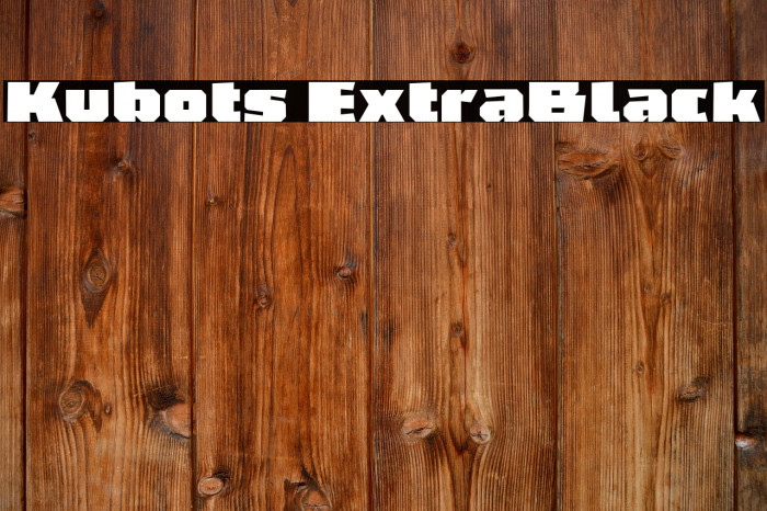 Kubots ExtraBlack Example 3