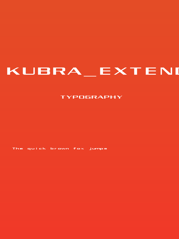 Kubra_Extended Poster