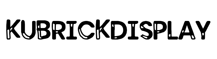 Kubrick Display  baixar fontes gratis