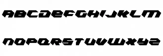 Kubrick Extra-Condensed Schriftart Kleinbuchstaben