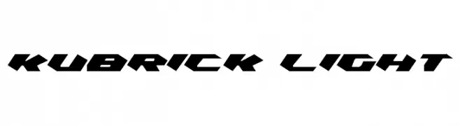 Kubrick Light  Fuentes Gratis Descargar