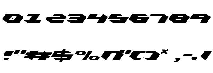 Kubrick Light Font OTHER CHARS