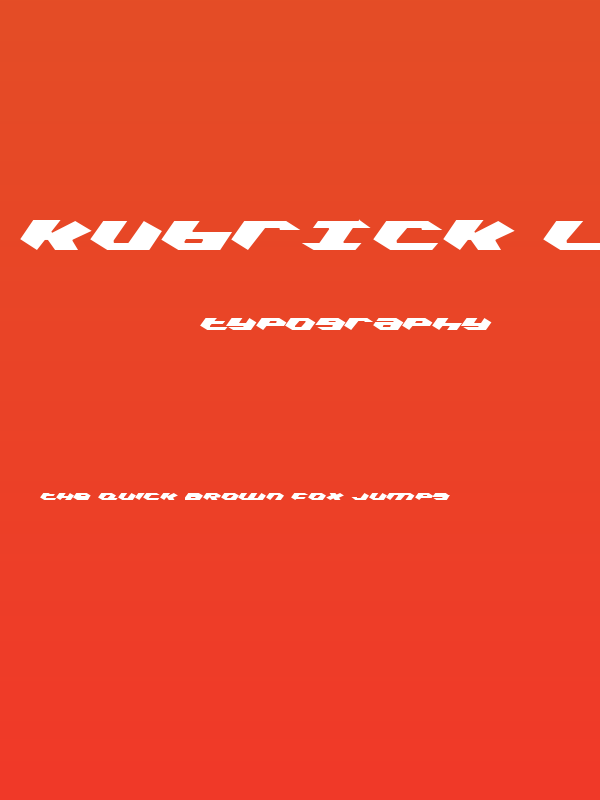 Kubrick Light Poster