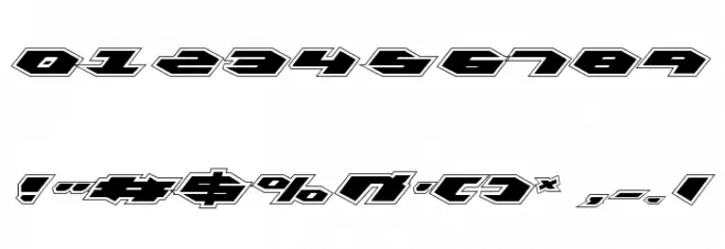 Kubrick Pro Font OTHER CHARS