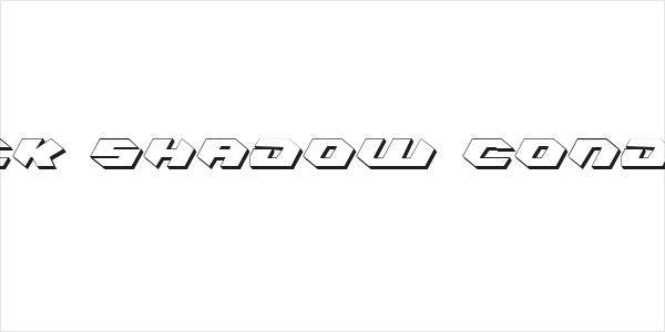 Kubrick Shadow Condensed Logo