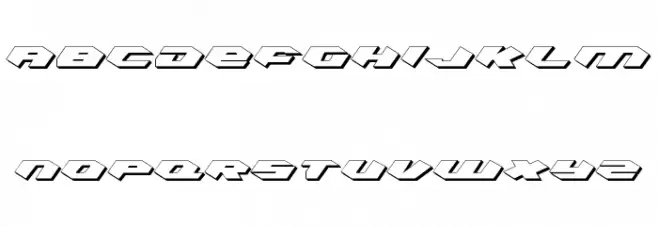 Kubrick Shadow 字体 小写
