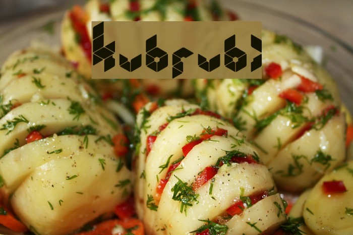 Kubrubi Font examples