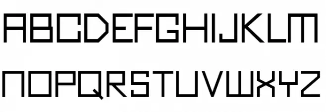 Kubus Bold Schriftart Groß