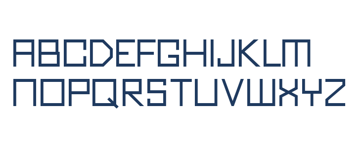 Kubus Bold Lowercase