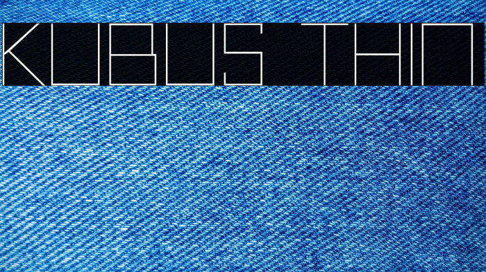 Kubus Thin Example 3