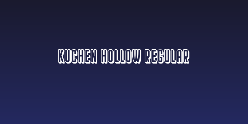 Kuchen Hollow Regular Social Header