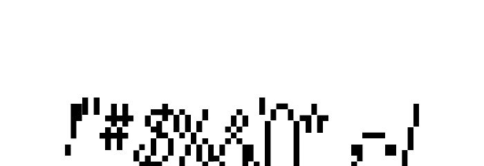 Kuchibue Font OTHER CHARS