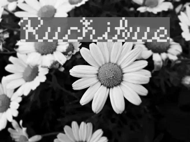 Kuchibue Schriftart examples