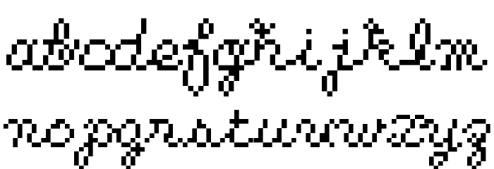 Kuchibue Font LOWERCASE