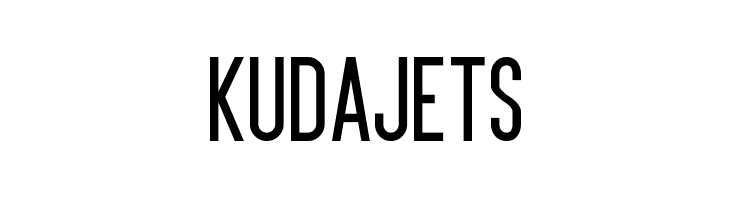 Kudajets  免费字体下载