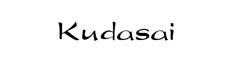 Kudasai フォント