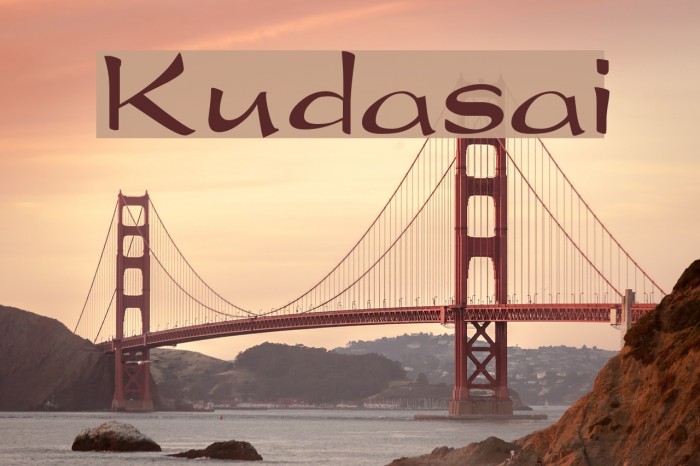 Kudasai Font examples