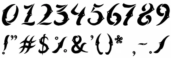 Kudihyang Regular Font OTHER CHARS