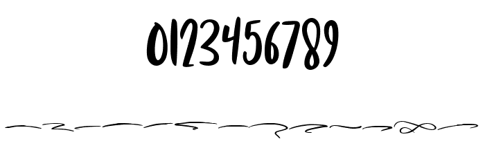 Kudofun Swash Font OTHER CHARS