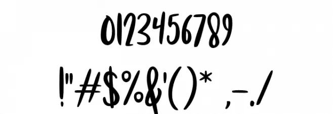 Kudofun Font OTHER CHARS