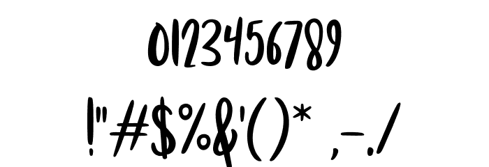 Kudofun Font OTHER CHARS