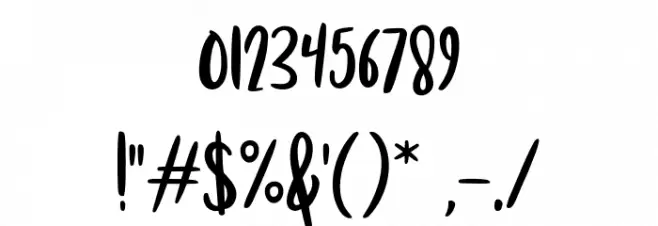 Kudofun Font OTHER CHARS