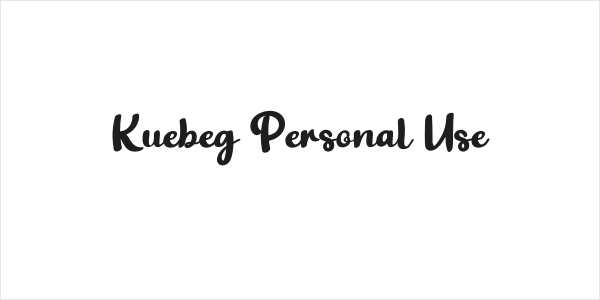 Kuebeg Personal Use Logo