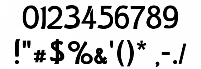 Kuenstler Grotesk Font OTHER CHARS